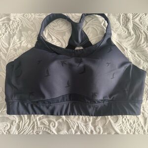 Oiselle sports bra in navy size 34C